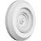 Ekena Millwork Standard Grayson Bullseye Rosette with Beveled Edge, 3"W x 3"H x 1/2"P ROSP030X030X050GRY03 - alternate 1